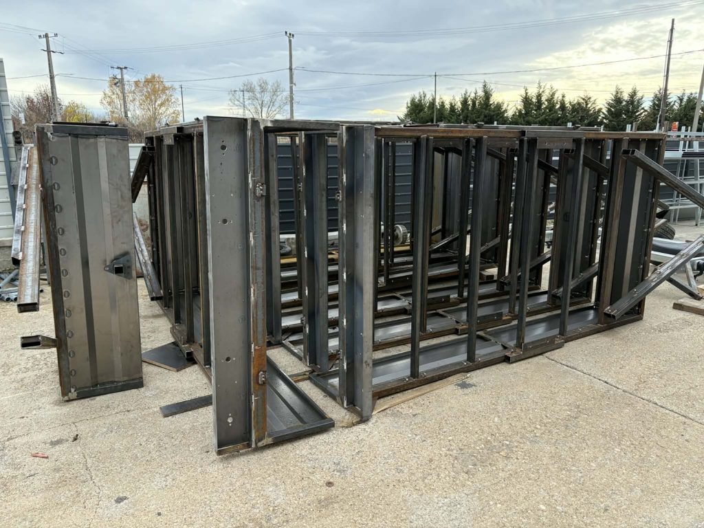 Mátra utánfutók horganyozás előtt